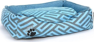 Lepus Premium Köpek Yatağı Mavi Xl 92x68x27h Cm - Image 1