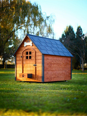 Mandu Isı Yalıtımlı Ahşap Köpek Kulübesi 2Xl - Image 1