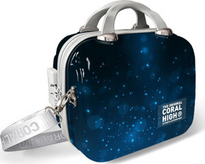 Coral High Renkli Desenli Omuz Askılı PC Makyaj Çantası 16829 - Image 1