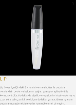 Deina Daylong Matte Lip Color Ruj 01 - Image 1