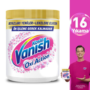 Vanish Kosla Multipower Beyazlar Için Toz Leke Çıkarıcı Deterjan Güçlendirici 480 G - Image 1
