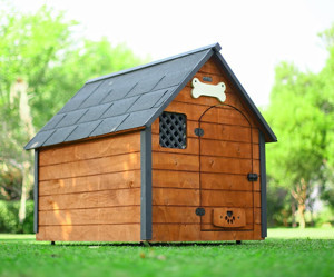 Mandu Isı yalıtımlı ahşap köpek kulübesi XLarge - Image 1