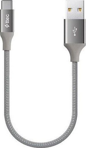 Ttec AlumiCable Mini 30 cm 2DK26 Type-C Şarj Kablosu - Image 1