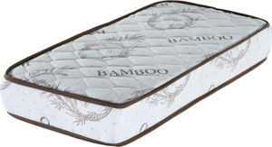 Midilife Pooly 60x90 Bambu Desenli Soft Ortopedik Yaylı Yatak 60*90 Yaylı Bebek Yatağı - Image 1