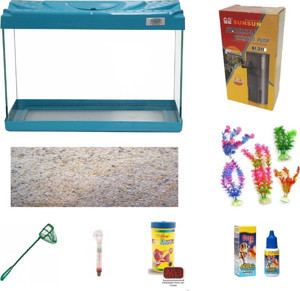 Kanki Pet KP5018 Ekonomik Hazır Set Turkuaz 50 CM - Image 1