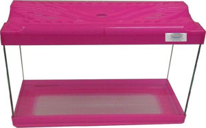Kanki Pet KP3518 Renkli Kapak Akvaryum Pembe 35 CM - Image 1