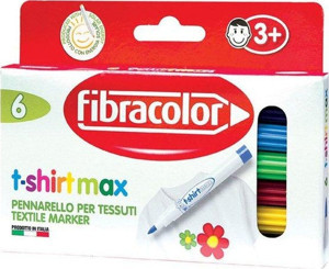 Fibracolor 6 Renk T-Shirt Marker - Image 1