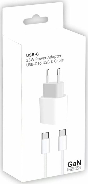 Revix iPhone 15 / Pro / Pro Max / Plus Uyumlu Type C to Type C 35w Hızlı Şarj Aleti - Image 1