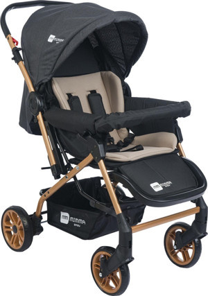 Mimma Baby Olympus Gold Çift Yönlü Bebek Arabası - Image 1