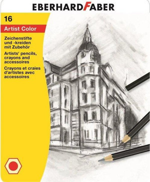 Eberhardfaber Artist Color Drawing Set 16 Parça Çizim Seti - Image 1
