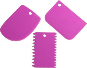 HAYATINIZI KOLAYLAŞTIRIN Suncook Hamur Kesici Kazıyıcı Dekoratör Set Asorti 3'Lü Fma03577 - Image 1