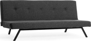 Pafu Zola Üçlü Yataklı Koltuk - Koyu Gri Keten - Image 1