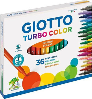 Giotto Turbo Color Keçeli Kalem 36 lı 418000 - Image 1