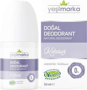 Yeşil Marka Doğal Deodorant Kokusuz 50 Ml - Image 1
