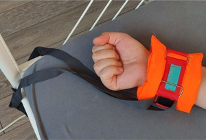 Medsey Hasta Bağlama Kemeri Yatağa Sabitleme El Bilek Ayak Tespit Kemeri Lüx Seri 2 Adet - Image 1