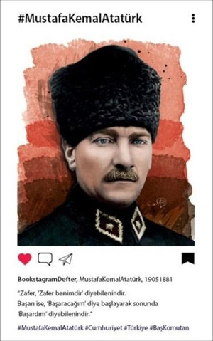 Aylak Adam Hobi Atatürk 2 Bookstagram Defter - Image 1