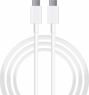 Winex Mobile SX261M 3A 45W Type-C to Type-C 1Metre Data ve Hızlı Şarj Kablosu Beyaz - Image 1