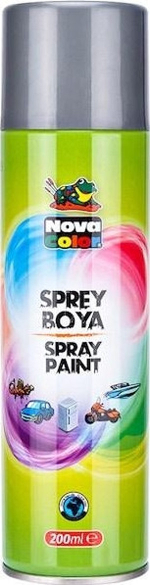 Nova Color SPREY BOYA 200ML GÜMÜS NC-812 - Image 1