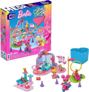 Mega Bloks-Barbie Color Reveal Hayvan Dostu HHP89 - Image 1