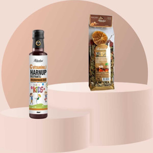 Çare Burada C Vitaminli Harnup Extraktlı Keçiboynuzu Özü 350 Gr Ve Kış Çayı 200 Gr - Image 1