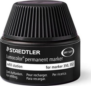 Staedtler 488 50-9 Lumocolor Parmanent Markör Mürekkep Siyah - Image 1