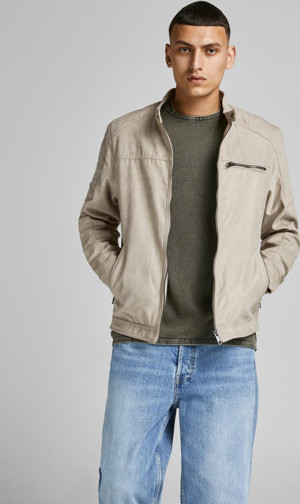 Jack&Jones Erkek Pu Deri Ceket 12147218 - Image 1