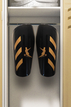 Hsport Çocuk Kaval Koruyucu 2 Adet Çoraplı Futbol Tekmelik Sporcu Tekmeliği - Image 1