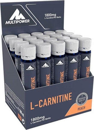 Multipower L-Carnitine Liquid Forte 1800 mg 20 Ampul - Image 1