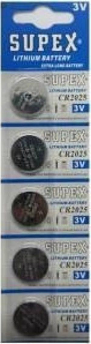 Supex Cr2025 3V Lityum 5Li Blister Pil - Image 1