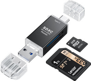 USB Type-c Sd Kart Dönüştürücü Usb To Sd/micro Sd Kart Okuyucu Çevirici Adaptör - Image 1