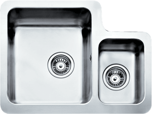 TEKA STAGE BE 625 TEZGAH ALTI SAĞ KÜÇÜK GÖZ PASLANMAZ ÇELİK EVYE - Image 1