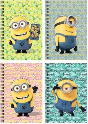 Keskin Color Minions Metalize Bloknot A6 80 Yaprak - Image 1