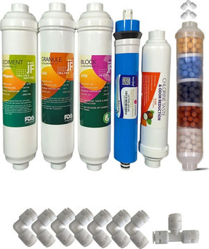 Yaman Group Jammy Filter Marka Inline Kapalı Kasa 6'Lı Lg Membranlı Filtre Seti - Image 1