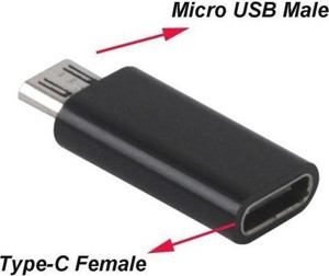 Elektronikucuz Type-C Micro USB Çevirici Typec Micro USB Dönüştürücü Type-c Dişi Micro USB Erkek Çevirici Type-c Dişi - Image 1