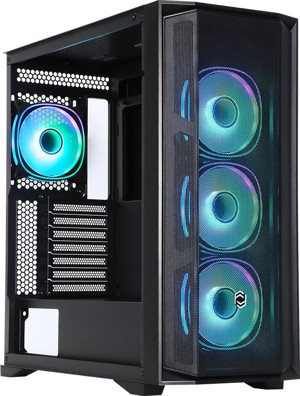 Frisby CX-500 FAN Mid Tower 4x Fans Black Mesh Front 750W PSU 80+ Bronze