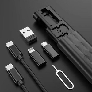 60W Type-c iPhone Usb Şarj Kablosu 60w Seyahat Kablo Seti C-011 - Image 1