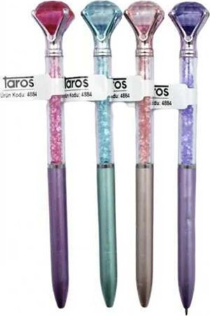 Unick Color Elmas Tepeli Gökkuşağı Jel Kalem 4885 - Image 1