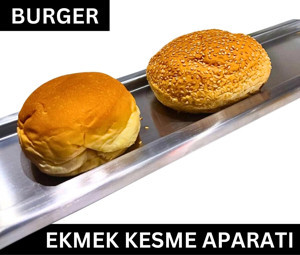BurgerCut - Paslanmaz Çelik (2 cm) Standart Burger Ekmeği Kesme Aparatı - Image 1