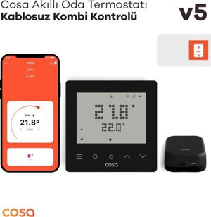Cosa Oda Termostatı Kablosuz Kombi Kontrolü V5 - Image 1