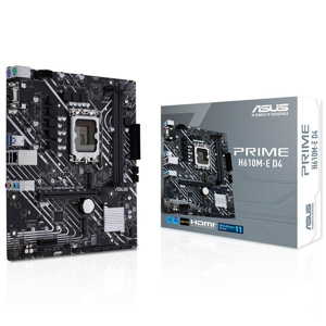 ASUS PRIME H610M-E D4-CSM, 2xDDR4, 2x M.2, D-SUB,
