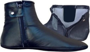 Fort Yiğit Koyun Derisi Yanı Lastikli Fermuarlı İçi Miflonlu Mest Çorap Mest - Image 1