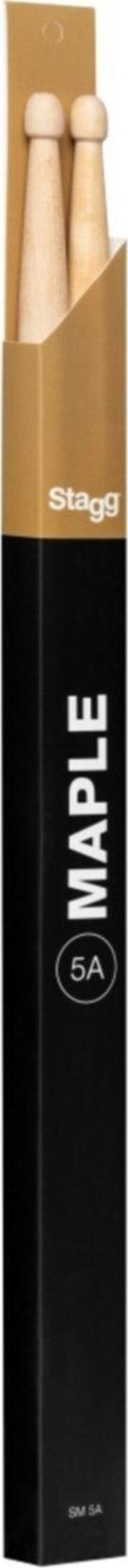 STAGG Pair Of Maple Sticks/5A - Wooden Tip Sm5A Baget (1 Çift) - Image 1