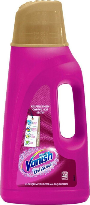 Kosla Vanish Multipower Sıvı Leke Çıkarıcı Ve Deterjan Güçlendirici 2000 Ml Renkliler Için - Image 1