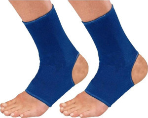 pekial CKSpor Kickboks Çorabı Boks Muay Thai Çorabı Ayak Bilek KoruyucuAyak Bandajı Mavi M - Image 1