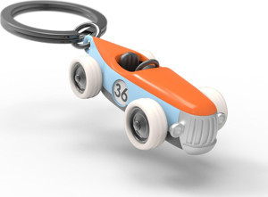 Metalmorphose Vintage Yarış Arabası Anahtarlık - Image 1