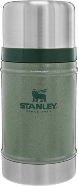 Stanley-Classic Legendary Food Jar .70L / 24oz Hammertone Green - Image 1