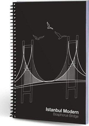 LeColor İstanbul Modern Defter Çizgili Köprü - Image 1