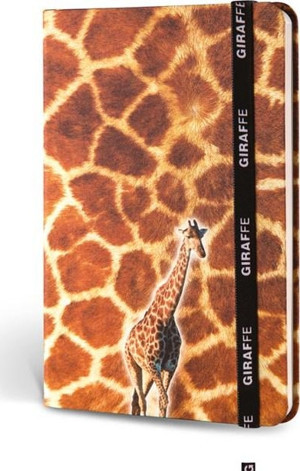 LeColor Kumaş Defter Çizgili Lastikli Zürafa - Image 1