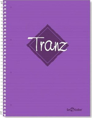 LeColor A5 Defter Çizgili 200 syf Mor Tranz - Image 1