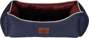 Peggy Lola Köpek Yatağı Bordo Lacivert Medium 70x50x25 Cm - Image 1